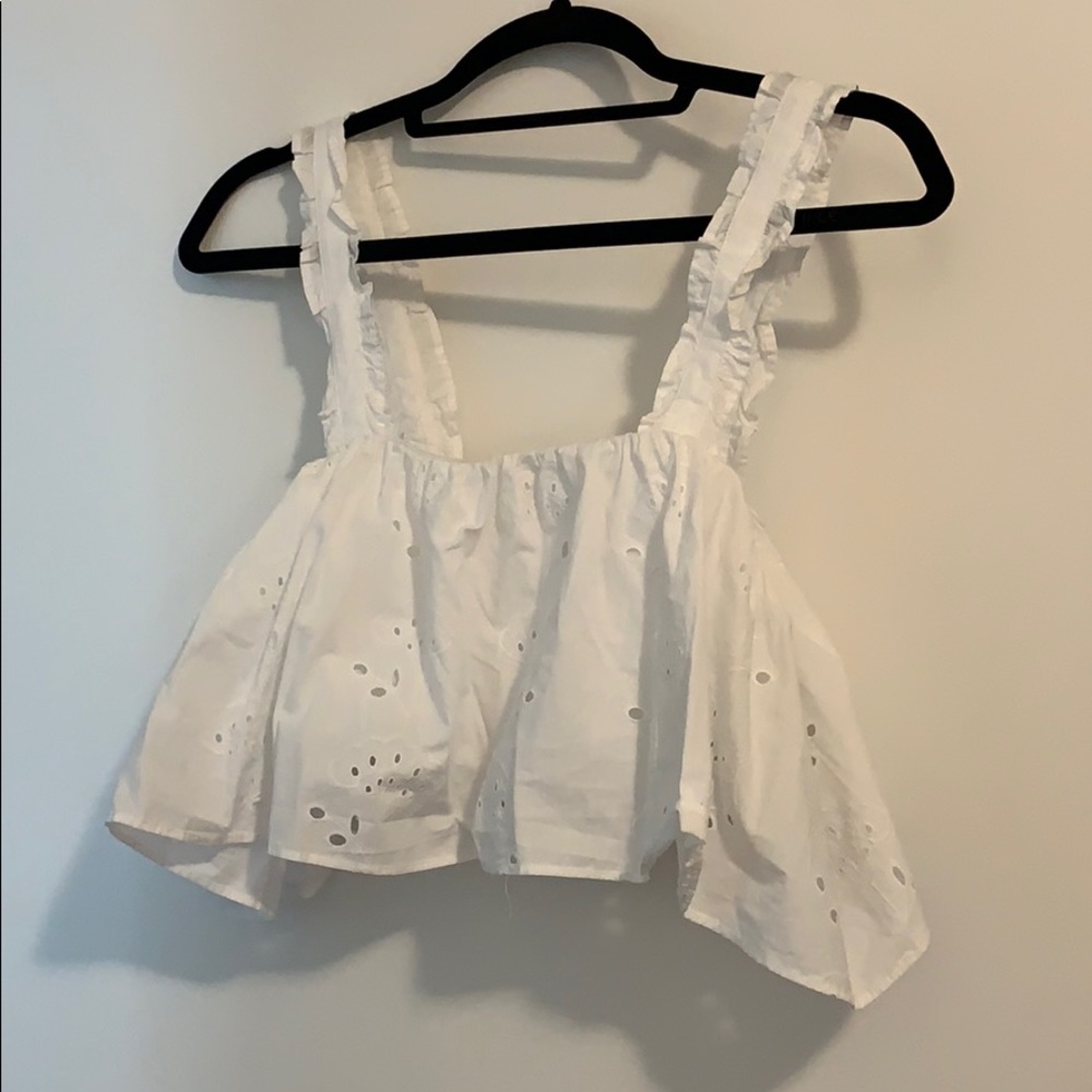 Brand new white top